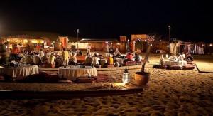 Desert camp on Dadabhai Travels