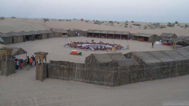 Desert Safari Camp View