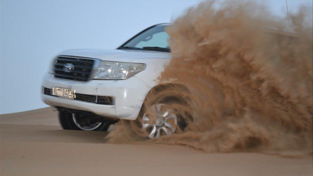 A Thrilling Desert Drive